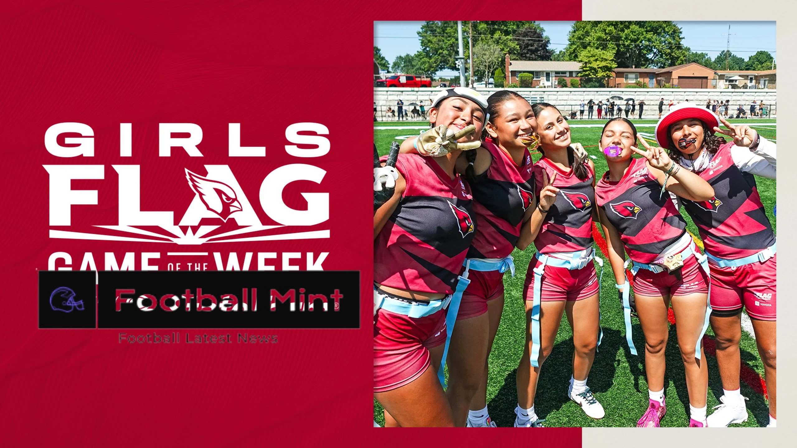 Arizona Cardinals First NFL Team To Broadcast Girls Flag Football Games